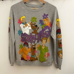 Y2K Colourful Scooby-Doo Graphic Sweatshirt S